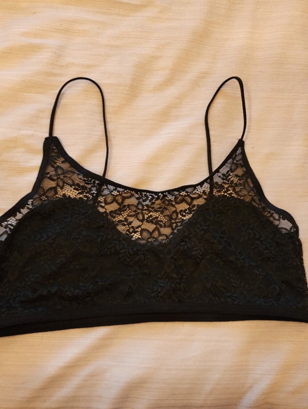 SHEIN Black Lace Bralette